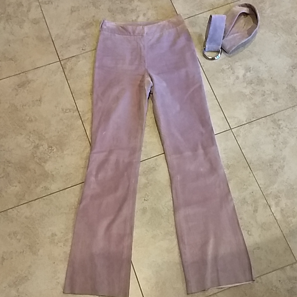 Bisou Bisou Michele Bohbot Leather Pants Bisou Bisou Michele Bohbot Leather Pants